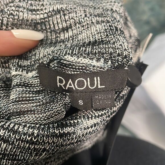 Raoul Black Striped Knit Turtleneck - Picture 7 of 8